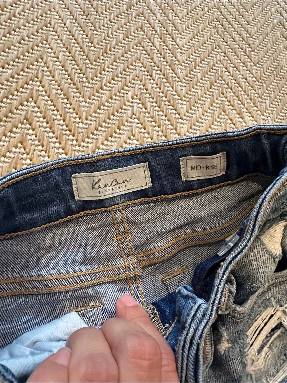 KanCan Buckle Jean short girls 5
